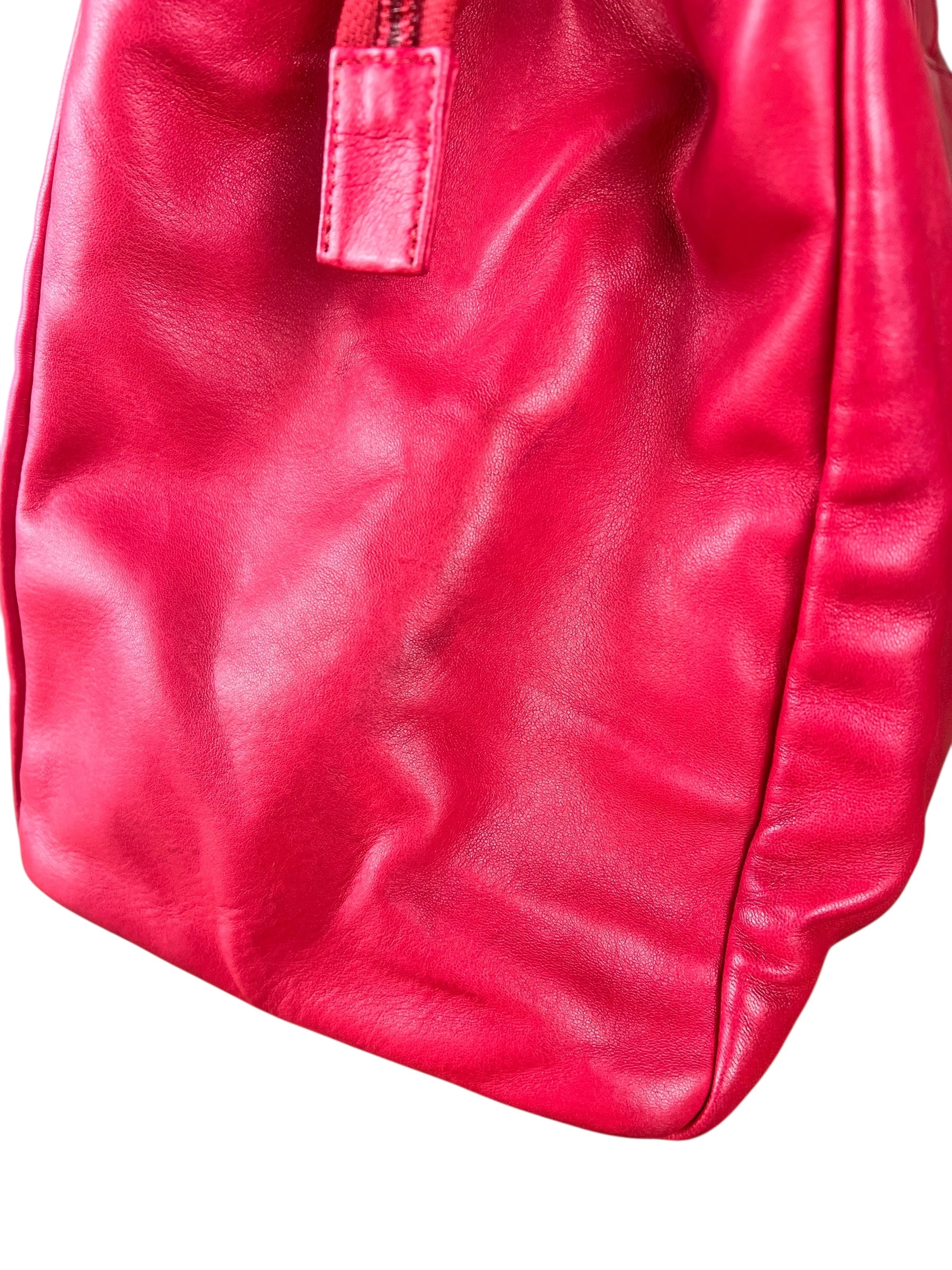 Chanel Lambskin CC Disc Bonbon Shoulder Tote