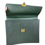 Louis Vuitton Epi Green Top Handle Briefcase