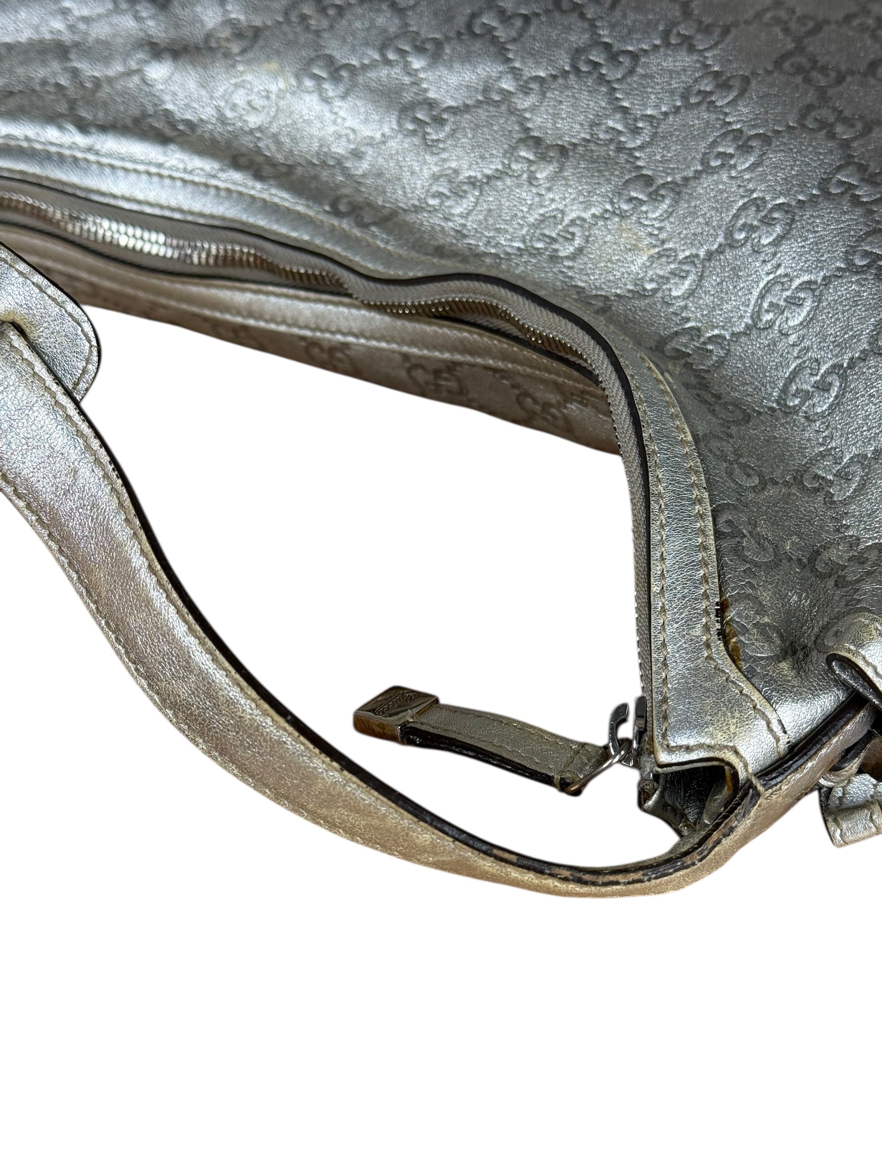 Gucci Metallic GG Princy Hobo