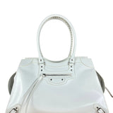 Balenciaga Grained White Neo Classic City Bag