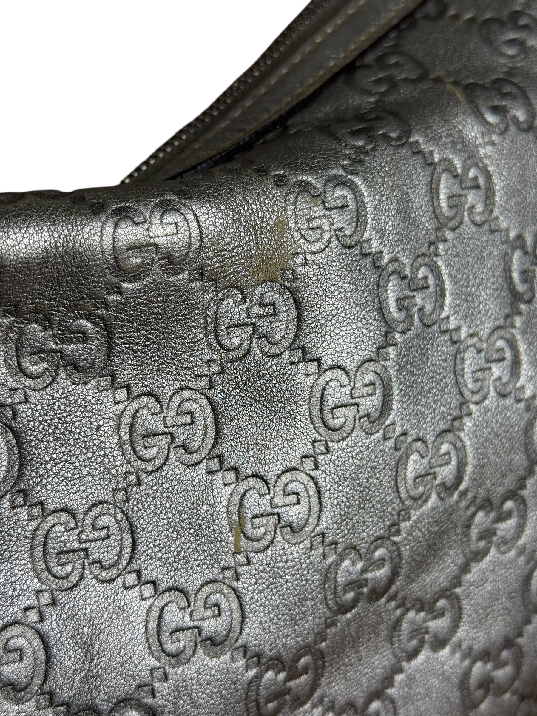 Gucci Metallic GG Princy Hobo