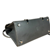 Goyard Mini Grey Goyardine Saigon Top Handle Bag