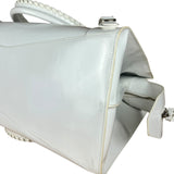 Balenciaga Grained White Neo Classic City Bag