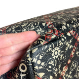 Chanel Optic Coco Chainlink Print Shoulder Tote
