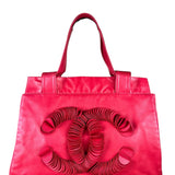 Chanel Lambskin CC Disc Bonbon Shoulder Tote