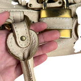 Chloe Vintage Mini Chloe Paddington Bag Beige