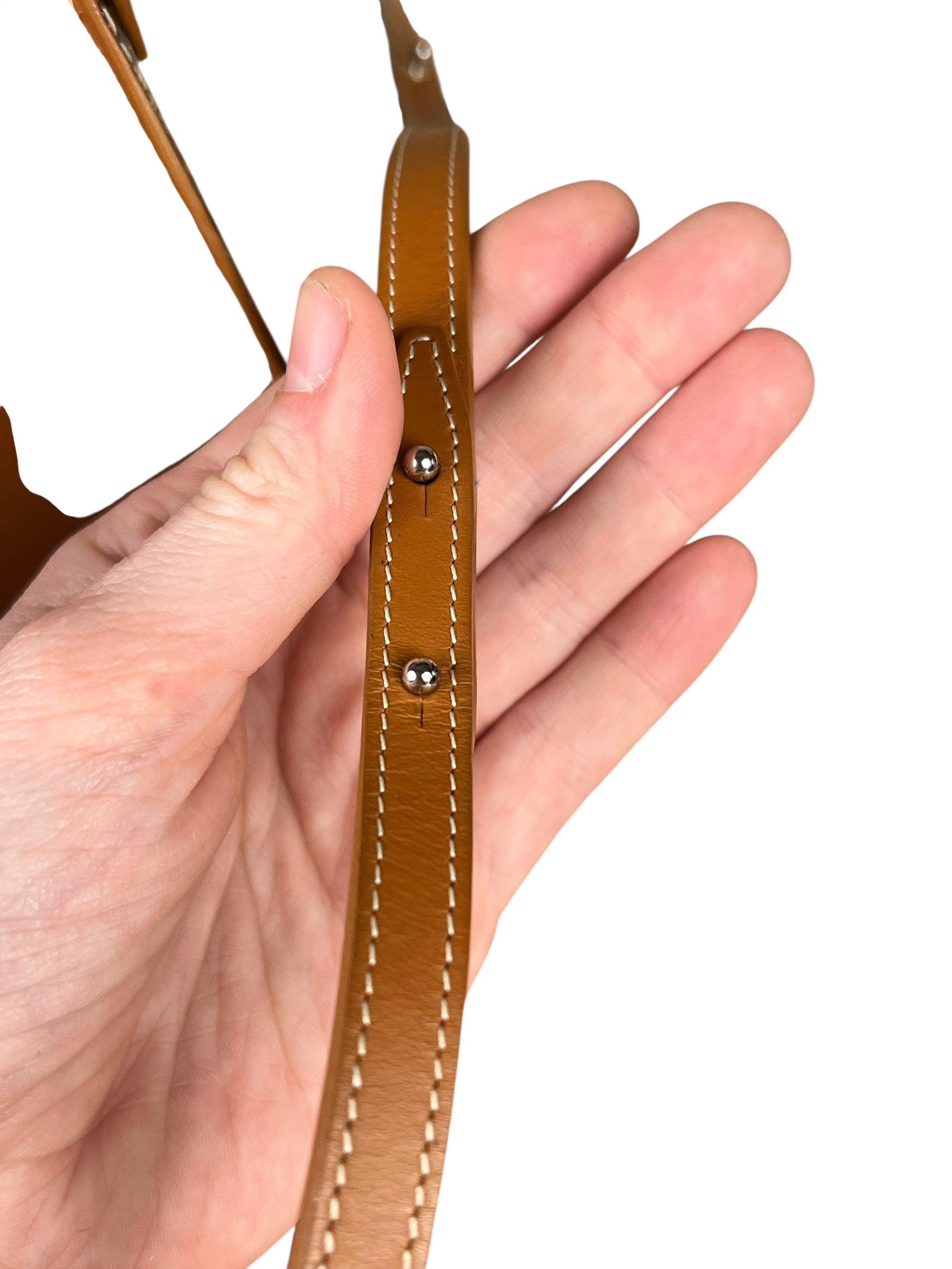 Goyard Mini Goyardine Saigon Top Handle Bag