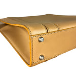 Dior Brown Leather Shoulder Tote