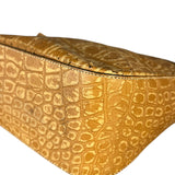 Fendi Vintage Crocodile-Embossed Leather Crossbody Bag
