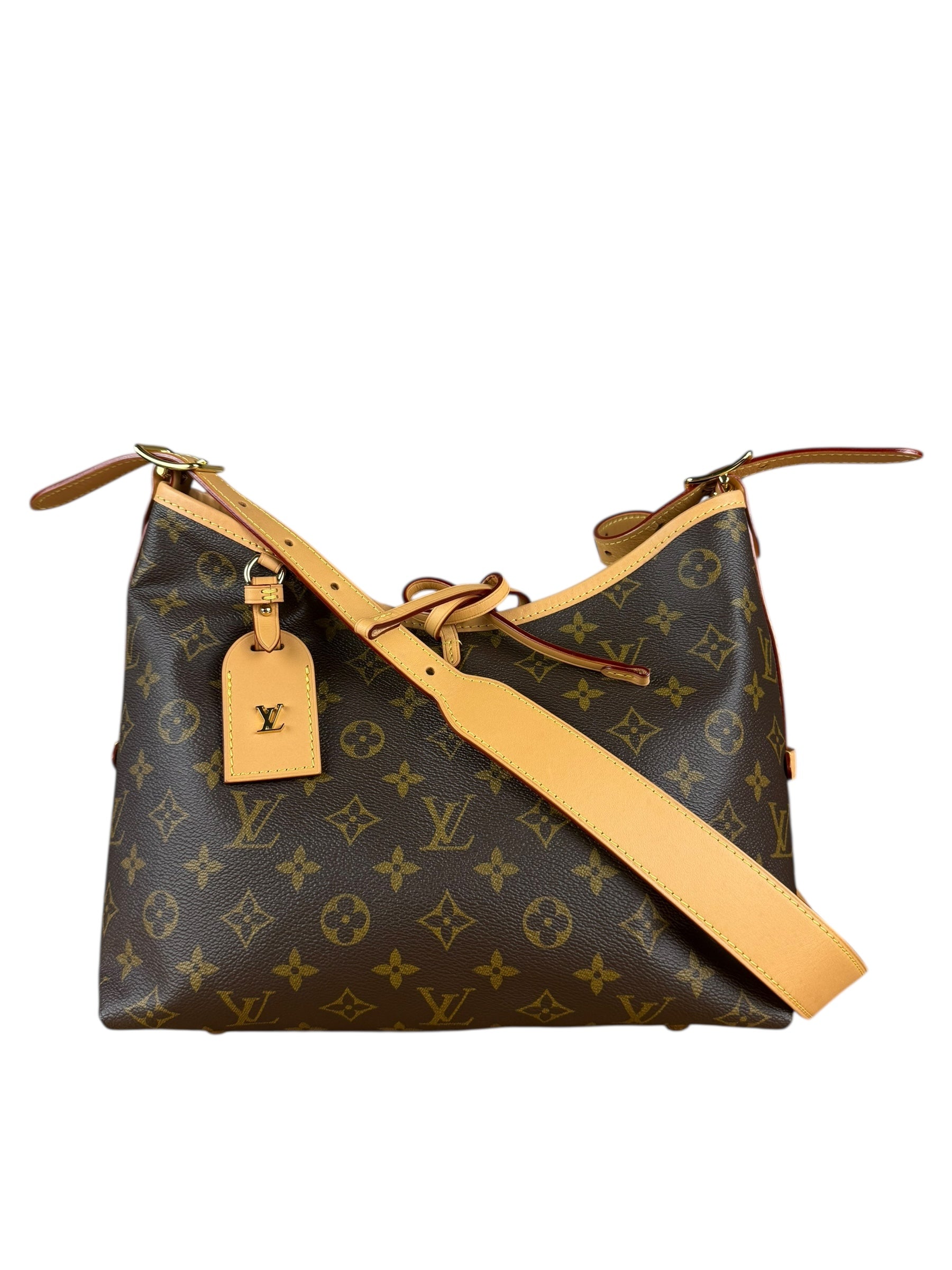 Louis Vuitton Monogram CarryAll MM Shoulder Bag