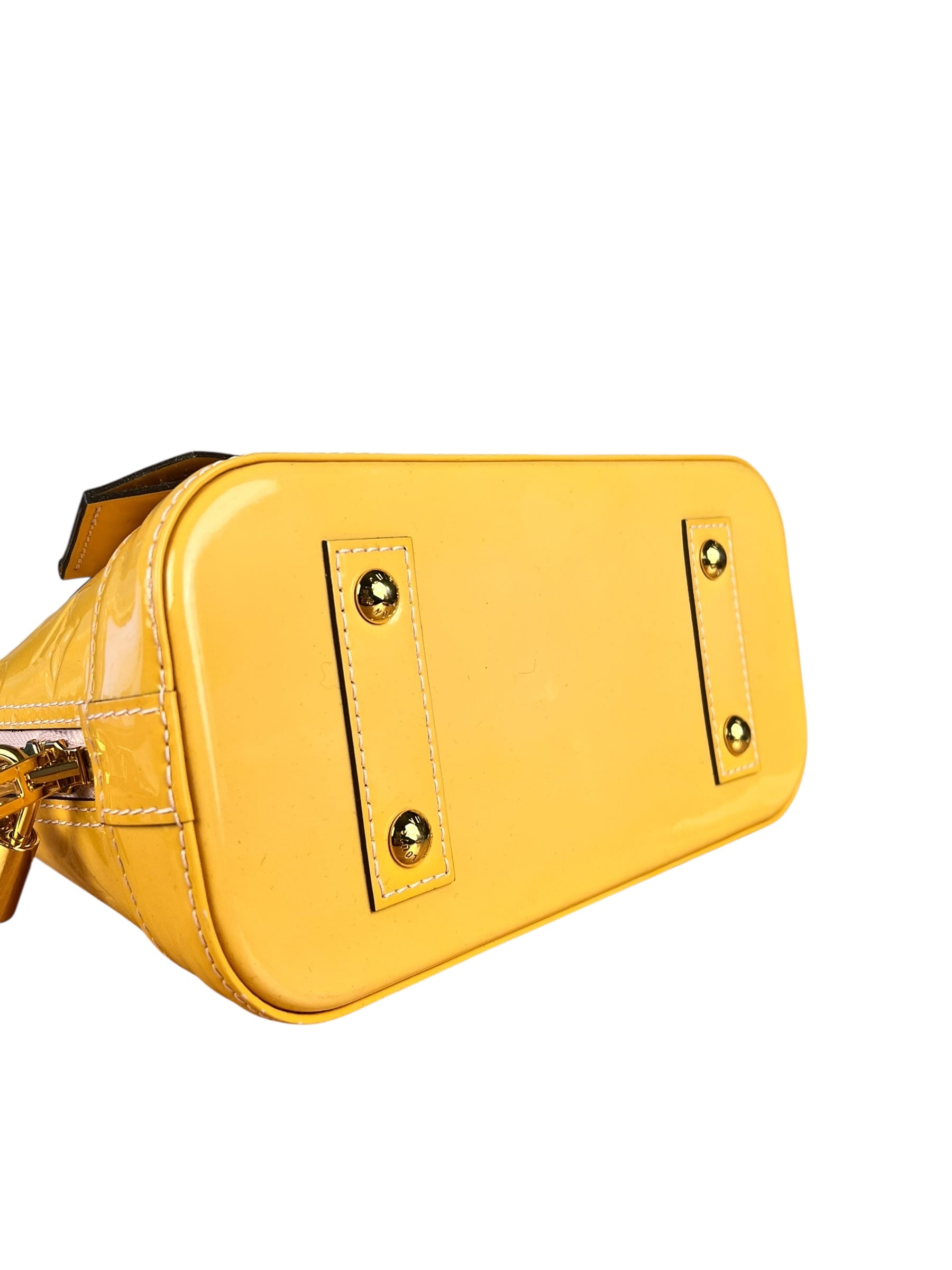 Louis Vuitton Monogram Vernis Alma BB Handbag