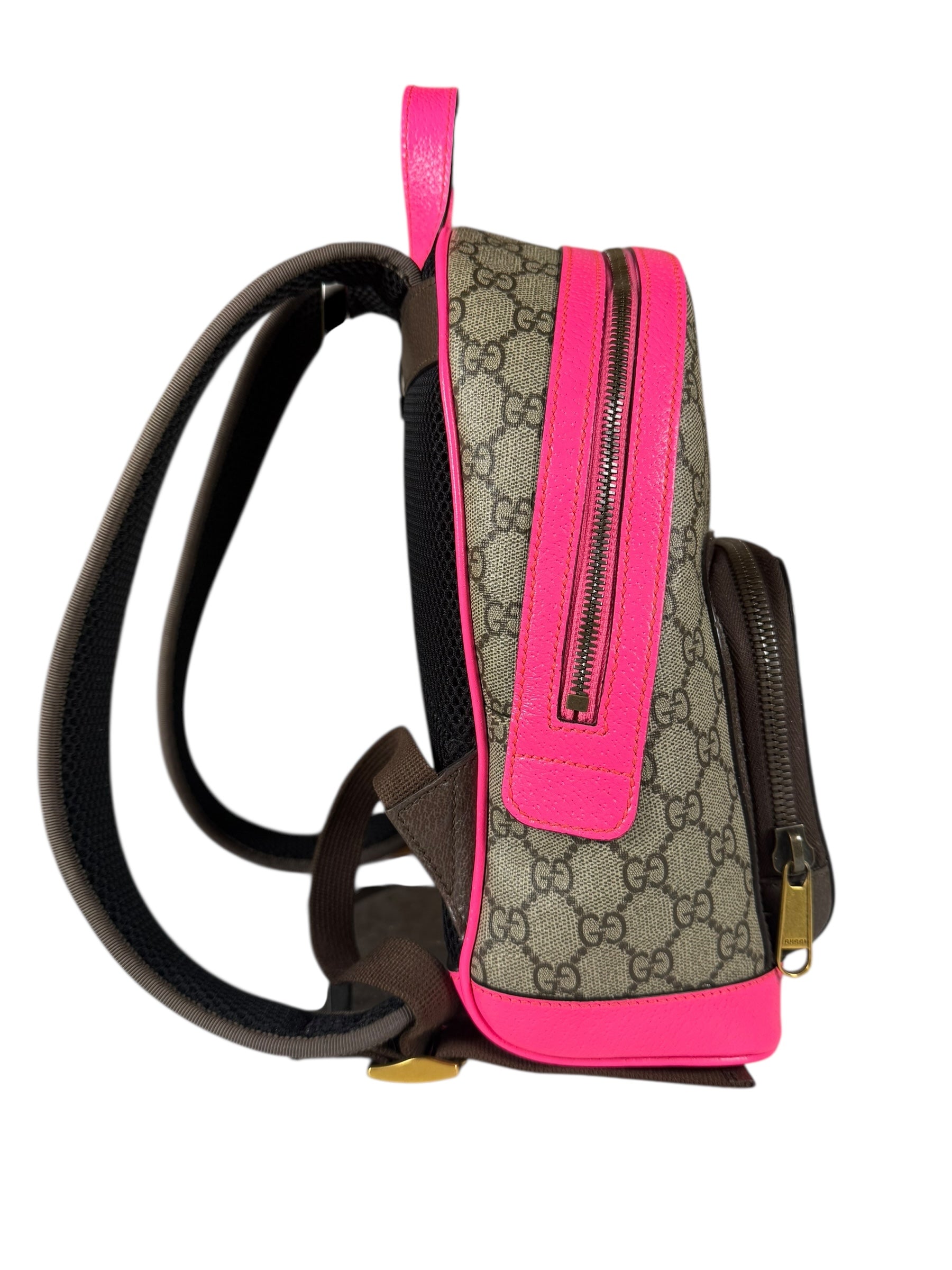 Gucci GG Ophidia Pink Backpack