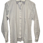 Burberry Button Up Stripped Top