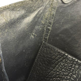 Burberry Black Pebbled Leather Shoulder Bag