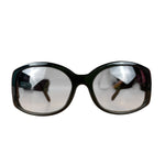 Tiffany & Co Black Silver Logo Sunglasses