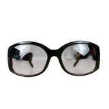 Tiffany & Co Black Silver Logo Sunglasses