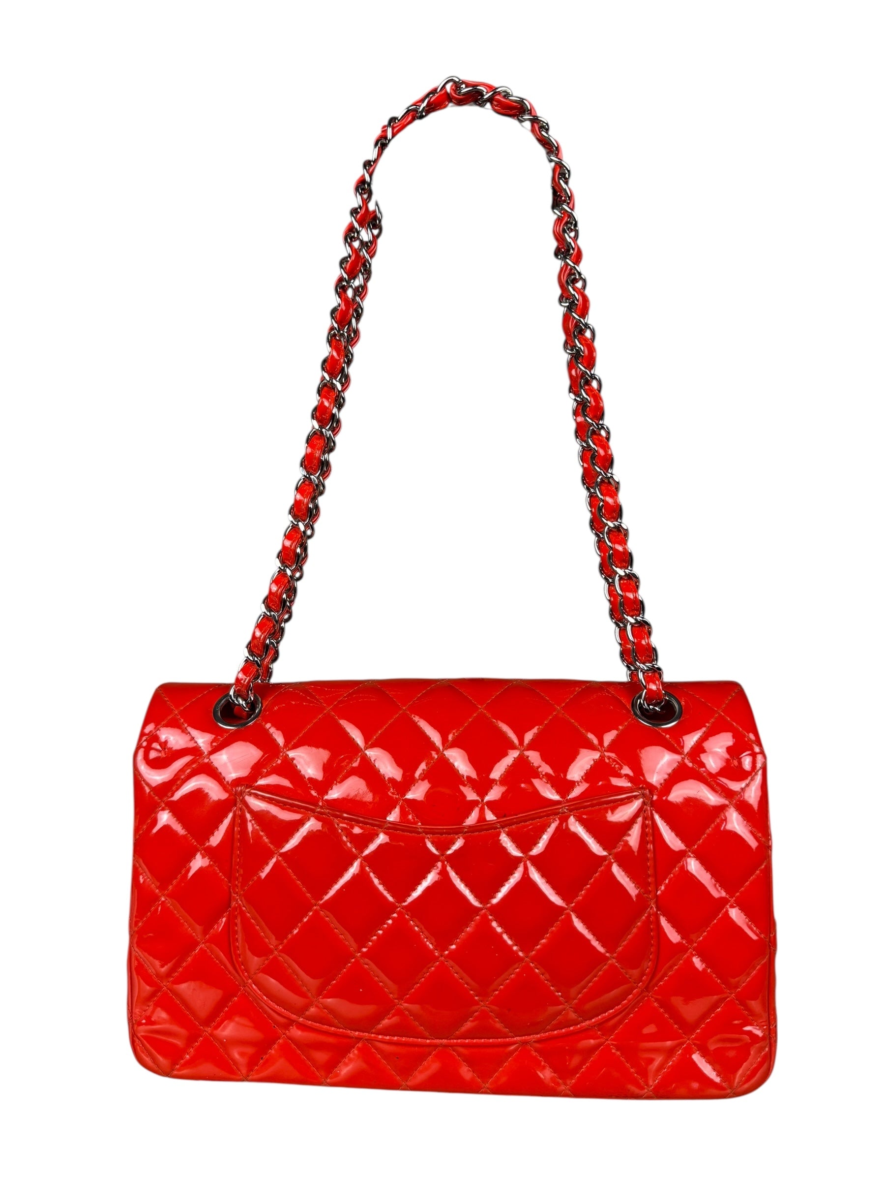 Chanel Classic Red Medium Double Flap Bag
