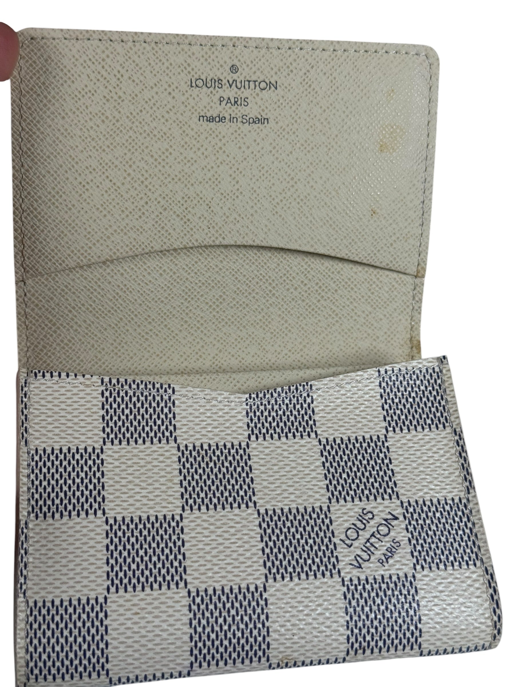 Louis Vuitton Damier Azur Card Case