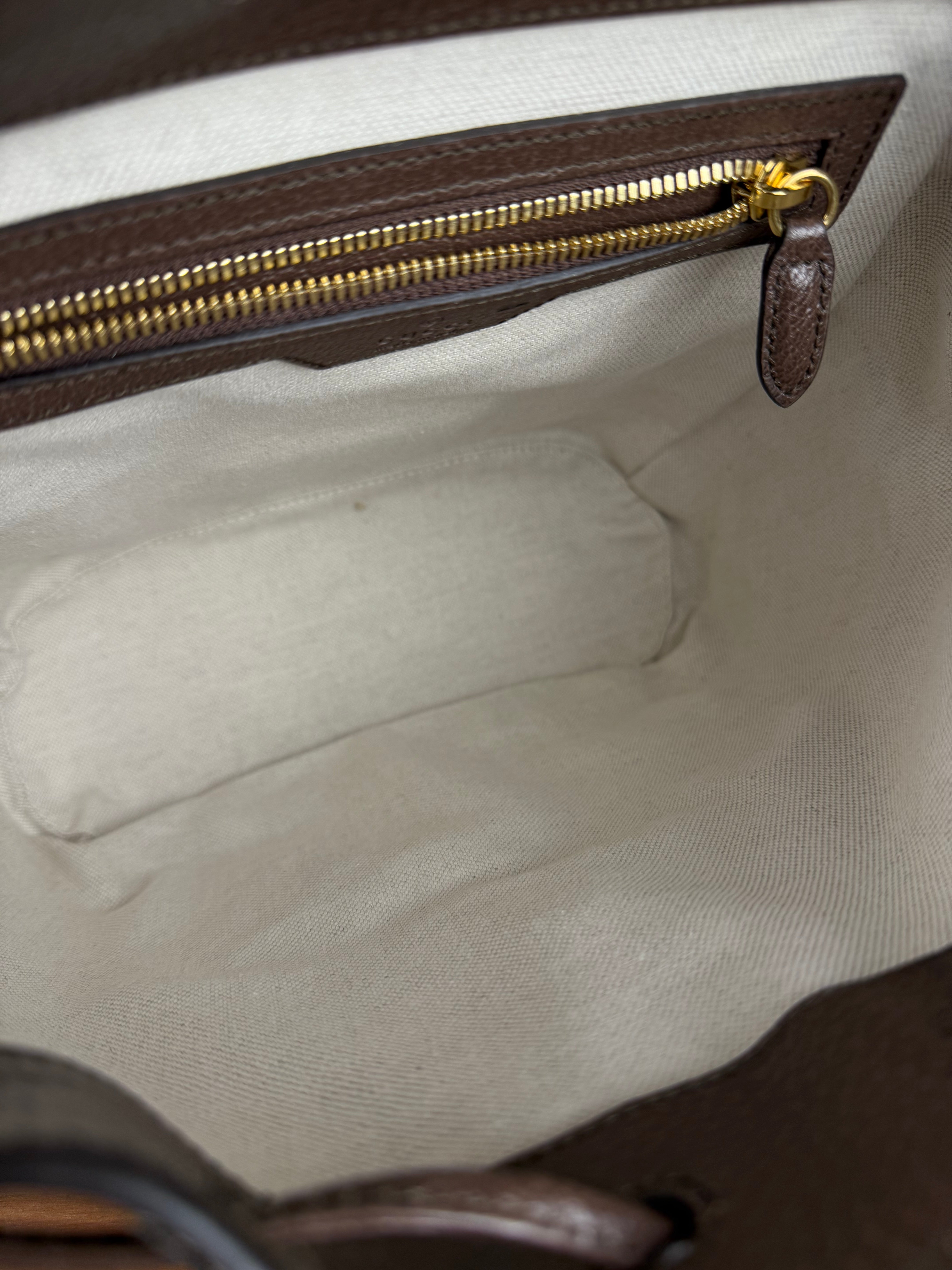 Gucci GG Equestrian Coated Canvas Backpack