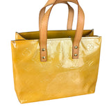 Louis Vuitton Monogram Vernis Reade PM Yellow