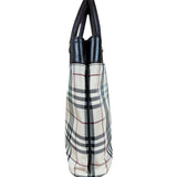 Burberry Nova Check Canvas Tote Bag
