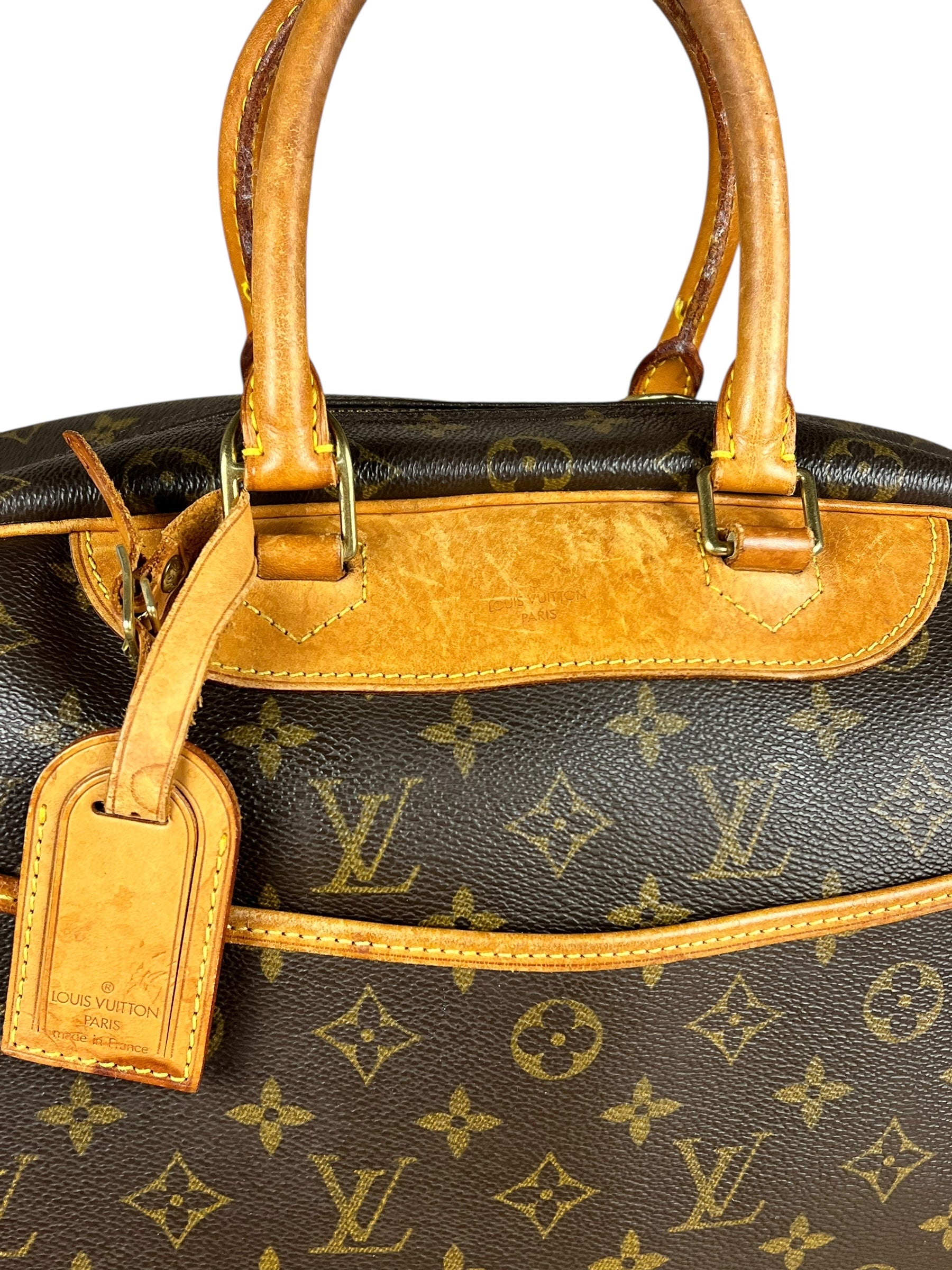 Louis Vuitton Vintage Monogram Deauville Handbag