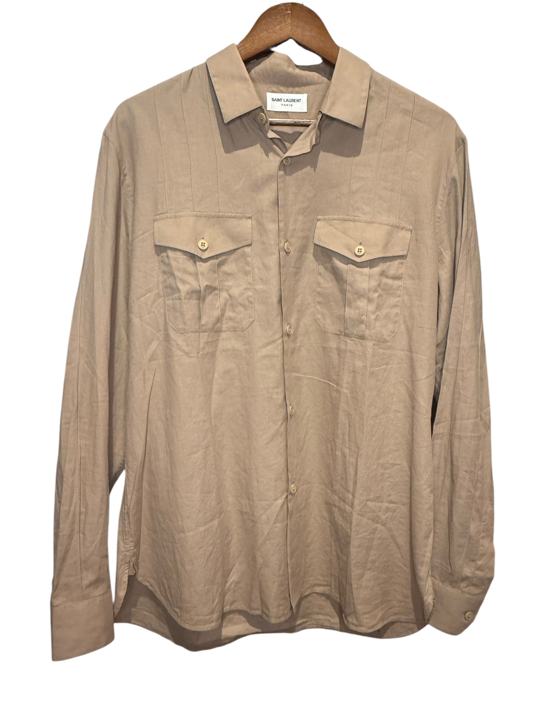 Saint Laurent Button Up Mens Shirt
