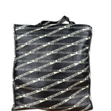 Balenciaga Diamond logo Print Shoulder Tote