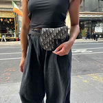 Christian Dior Saddle Belt Bag Oblique Canvas
