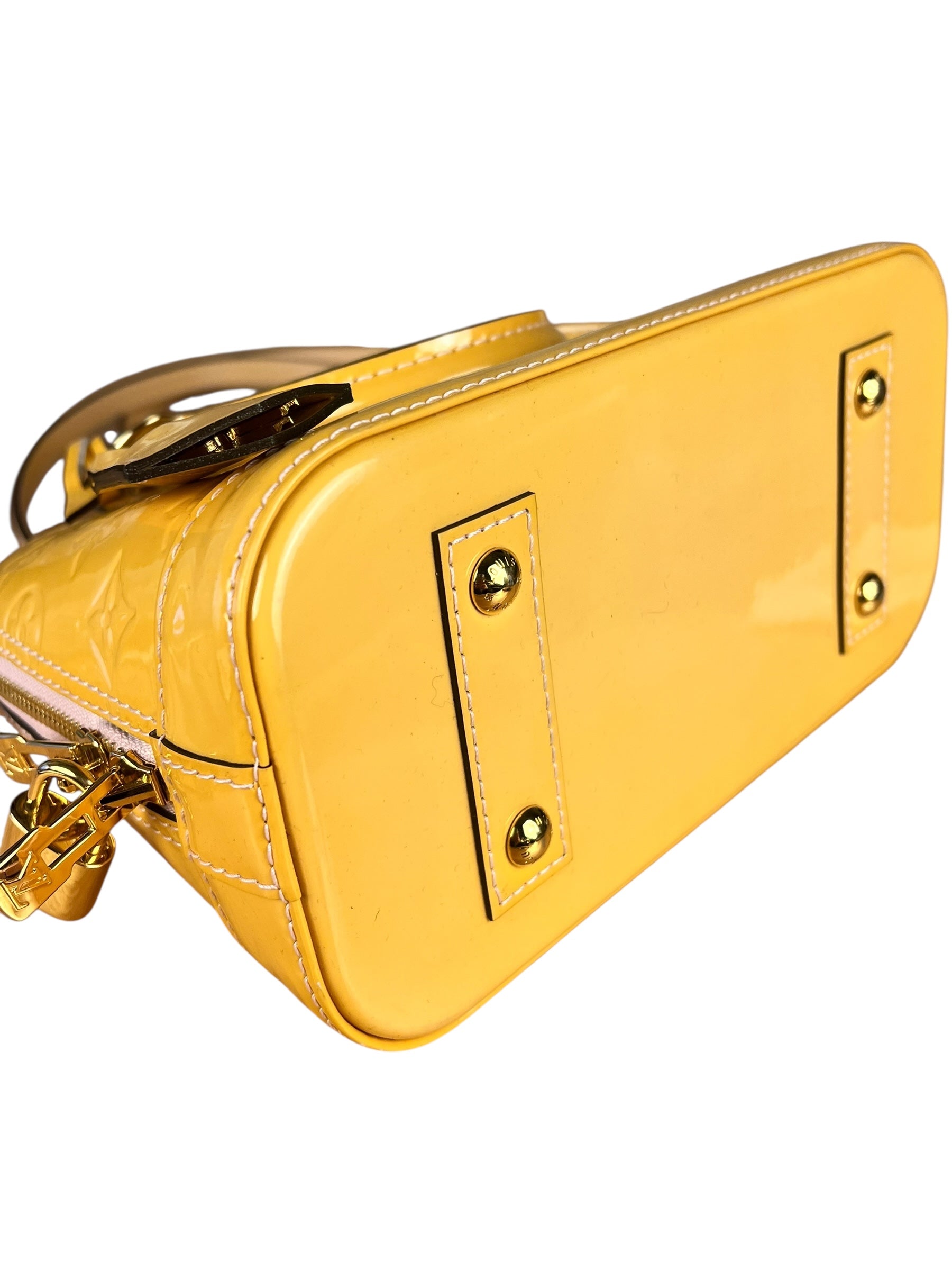 Louis Vuitton Monogram Vernis Alma BB Handbag