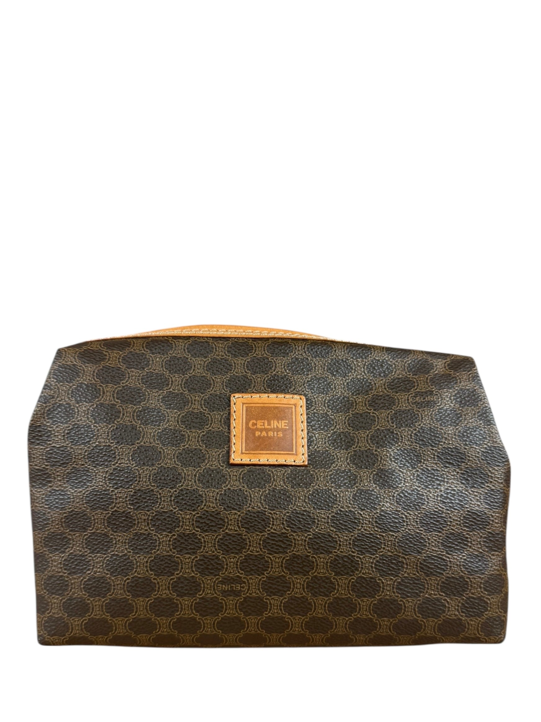 Celine Vintage Macadam Travel Pouch