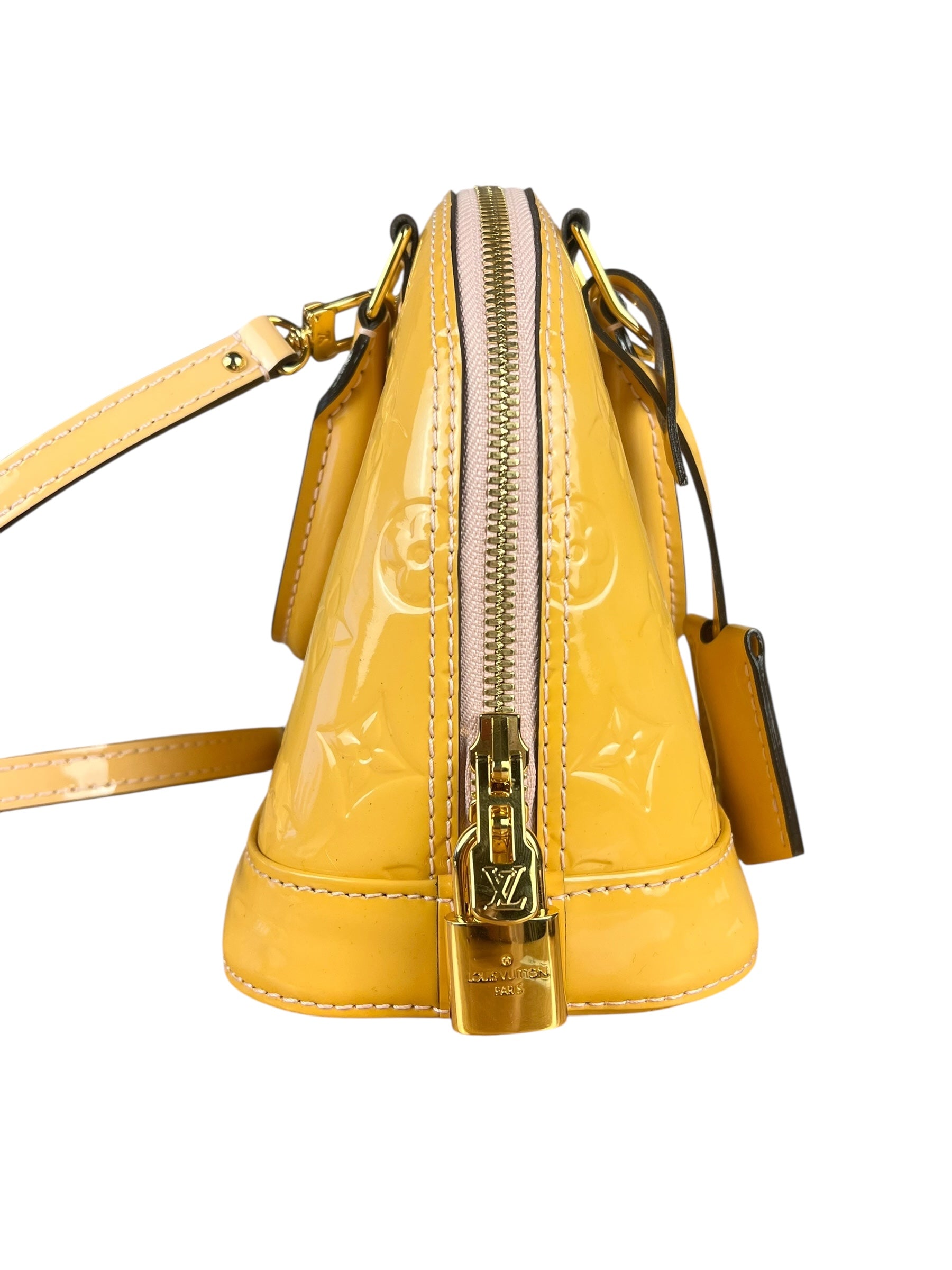 Louis Vuitton Monogram Vernis Alma BB Handbag