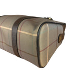 Burberry Brown Vintage Check Boston Handbag