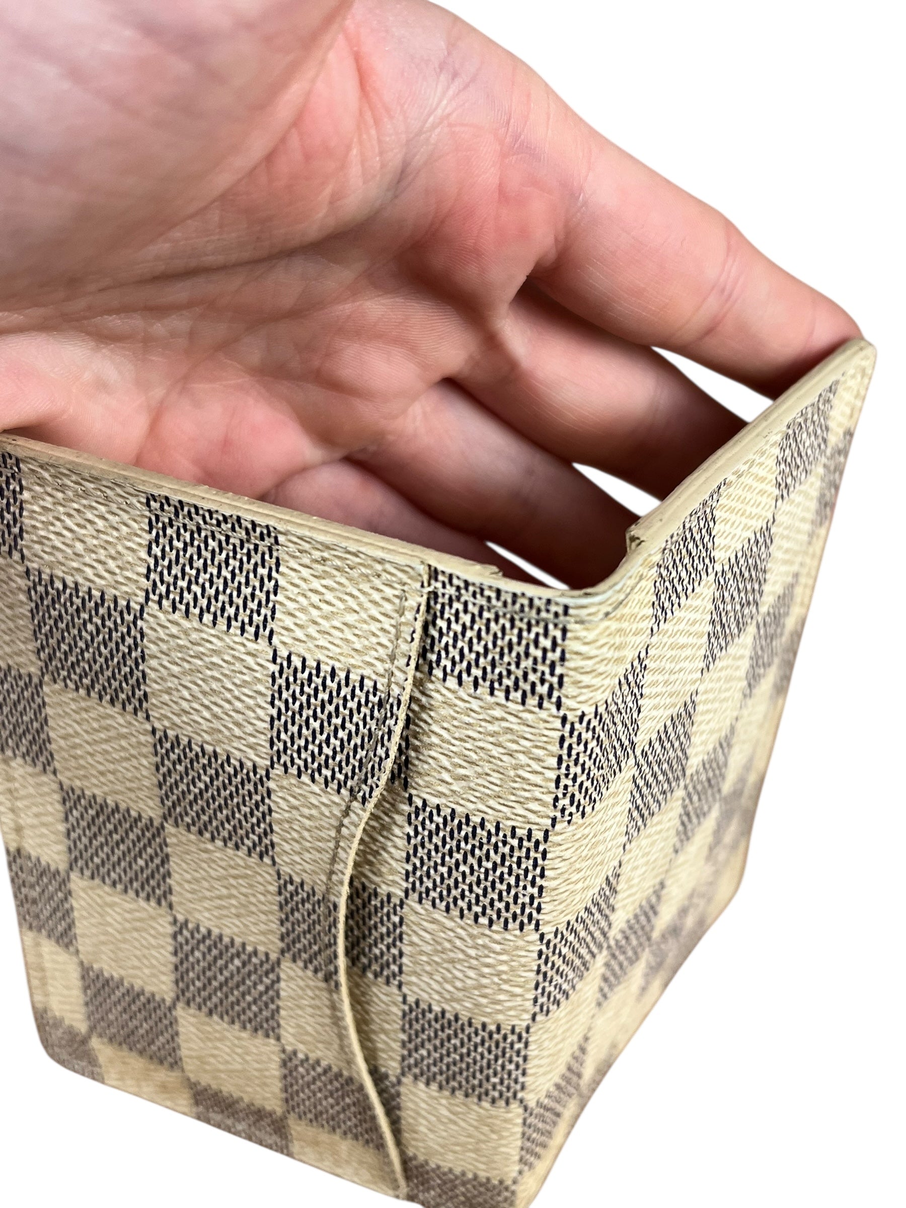 Louis Vuitton Damier Azur Flap Cardholder