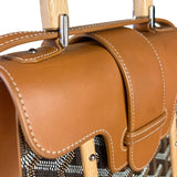 Goyard Mini Goyardine Saigon Top Handle Bag