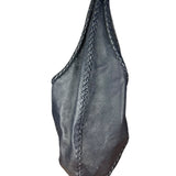 Bottega Veneta Blue Intrecciato Hobo Shoulder Bag