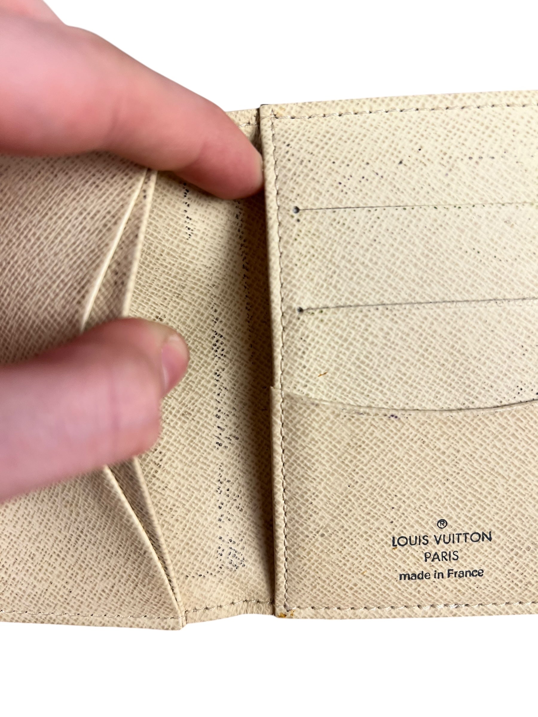 Louis Vuitton Damier Azur Flap Cardholder