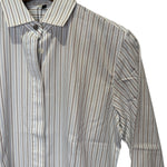 Burberry Button Up Stripped Top