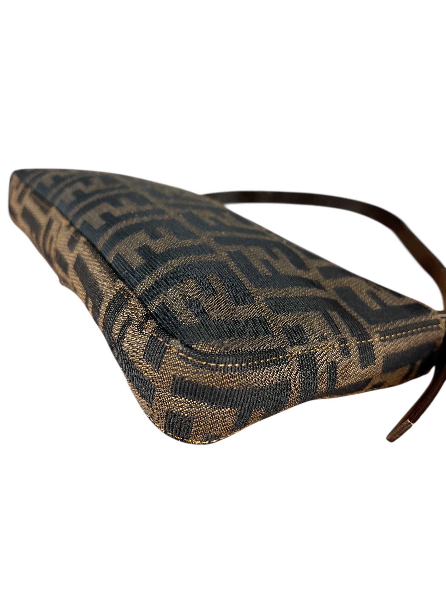 Fendi Vintage Zucca Pochette Shoulder Bag
