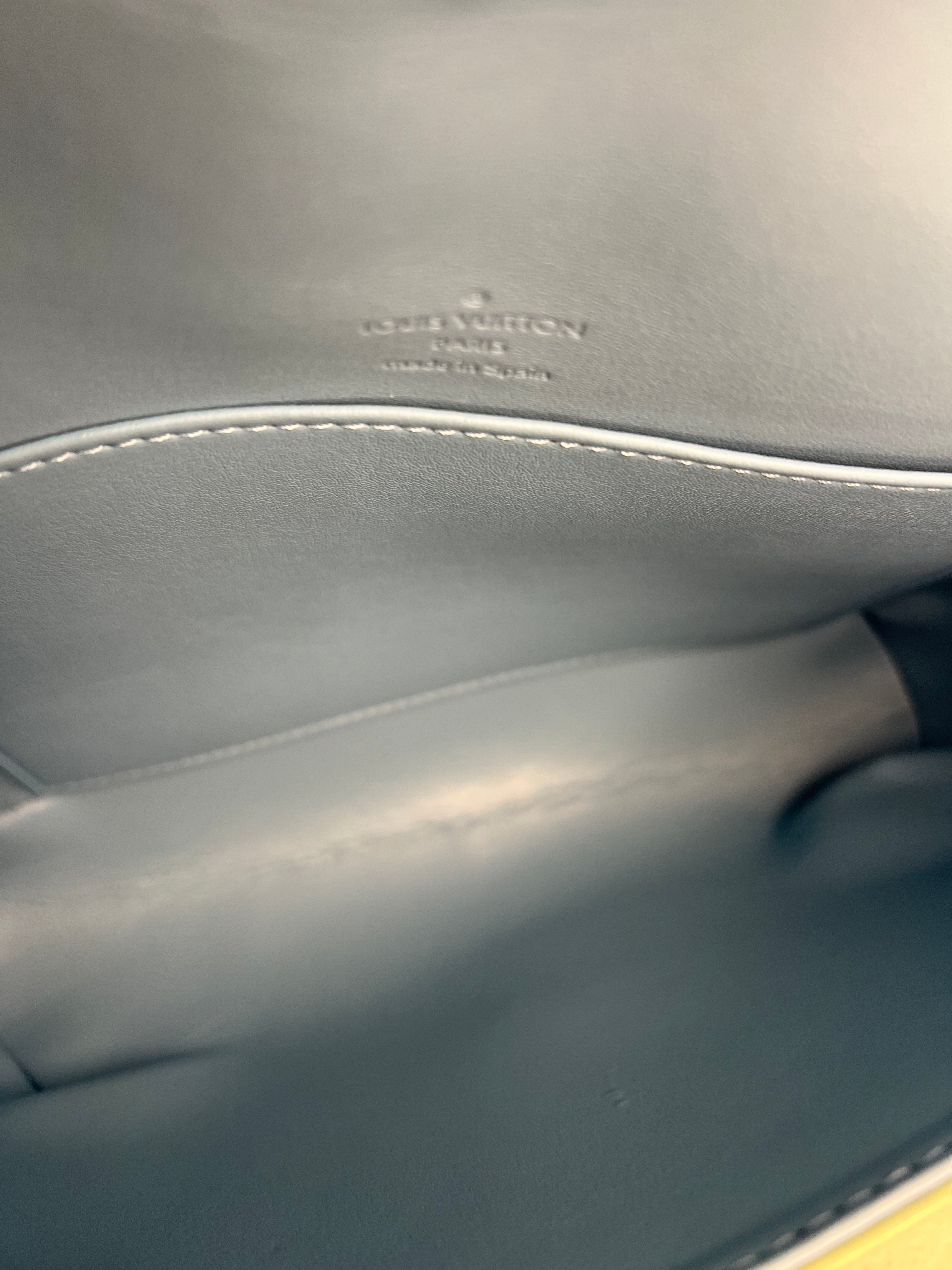 Louis Vuitton Monogram Vernis Green Thompson Shoulder Bag