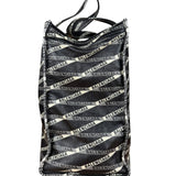 Balenciaga Diamond logo Print Shoulder Tote