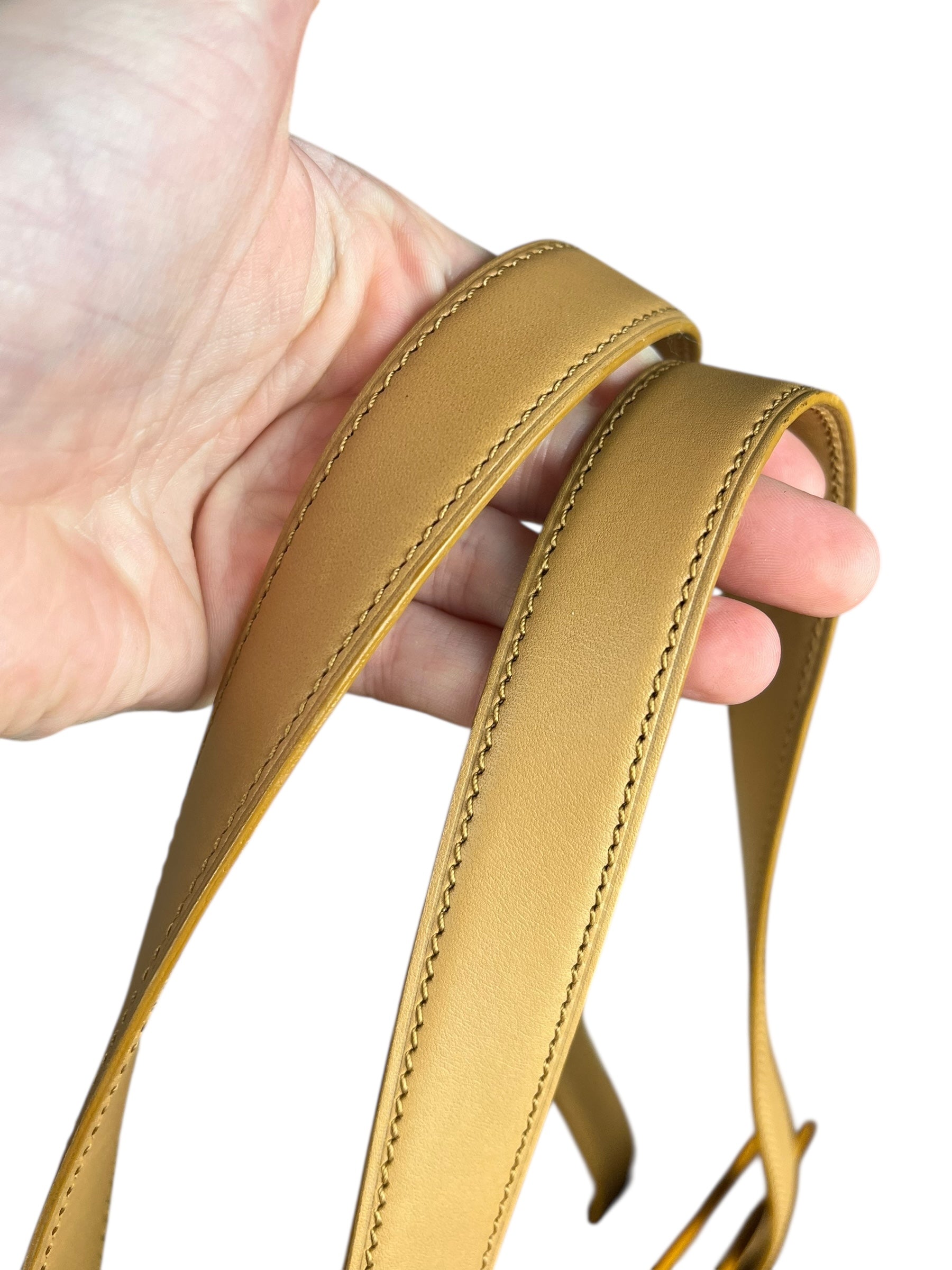 Dior Brown Leather Shoulder Tote