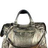 Balenciaga Gold Metallic M Le City Bag