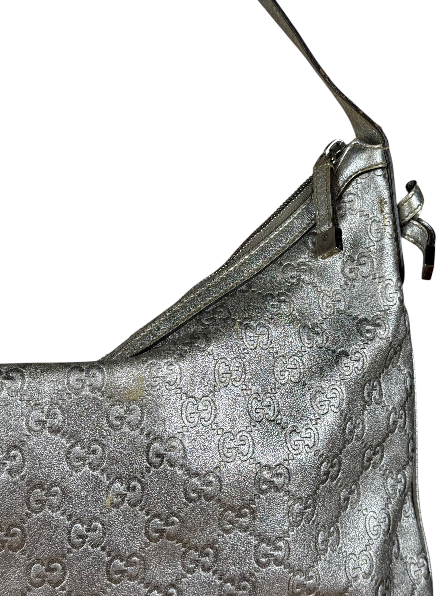 Gucci Metallic GG Princy Hobo