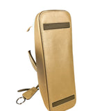 Prada Vintage White/Brown Top Handle Bag