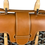 Goyard Mini Goyardine Saigon Top Handle Bag