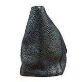 Burberry Black Pebbled Leather Shoulder Bag