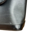 Louis Vuittonn Black Epi Lockit Handbag