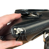 Louis Vuittonn Black Epi Lockit Handbag