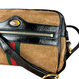 Gucci Suede Ophidia Crossbody Bag